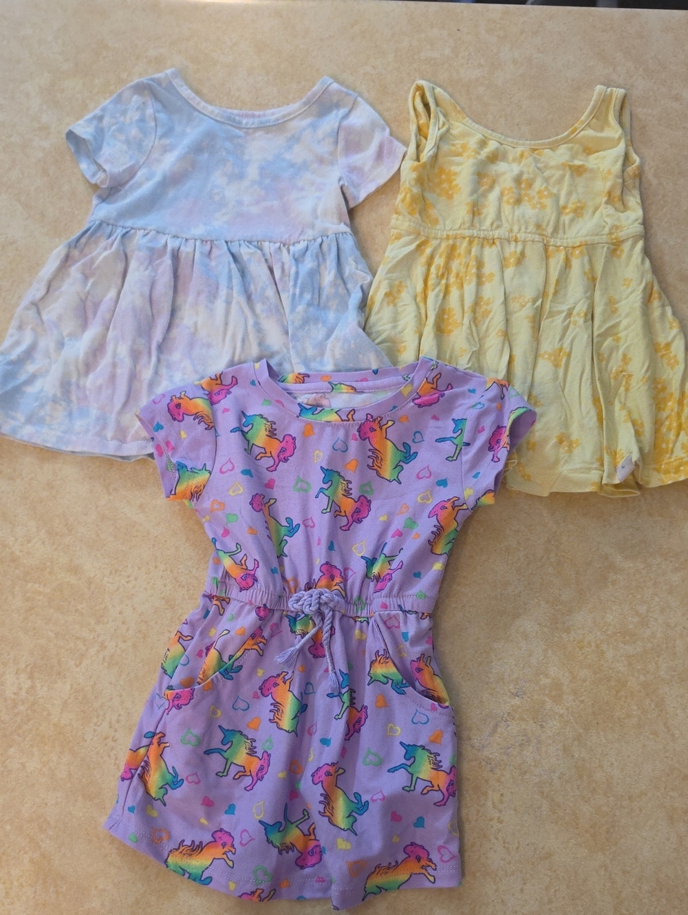 Girls 3 Dress Bundle - 12months